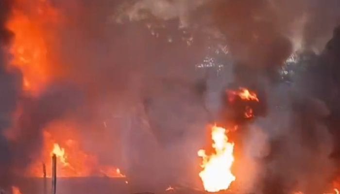 Warga Ungkap Kebakaran di Bagan Besar Dumai Ternyata Bengkel Mobil