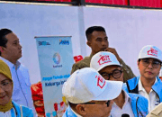 Presiden Prabowo Subianto meresmikan peluncuran kelembagaan 80.081 Koperasi Desa/Kelurahan Merah Putih (KDMP/KKMP) dalam sebuah acara yang digelar di Koperasi Desa Merah Putih Bentangan, Desa Bentangan, Kecamatan Wonosari, Kabupaten Klaten, pada Senin, 21 Juli 2025. (Foto: BPMI Setpres)