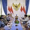 Presiden Prabowo Subianto menerima pimpinan Majelis Permusyawaratan Rakyat (MPR) di Istana Merdeka, Jakarta, pada Rabu, 23 Juli 2025. (Foto: BPMI Setpres)