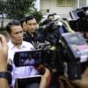 Menteri Pertanian Amran Sulaiman memberikan keterangannya usai diterima Presiden Prabowo di Istana Kepresidenan Jakarta, pada Rabu, 30 Juli 2025. (Foto: BPMI Setpres)