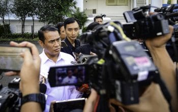 Menteri Pertanian Amran Sulaiman memberikan keterangannya usai diterima Presiden Prabowo di Istana Kepresidenan Jakarta, pada Rabu, 30 Juli 2025. (Foto: BPMI Setpres)
