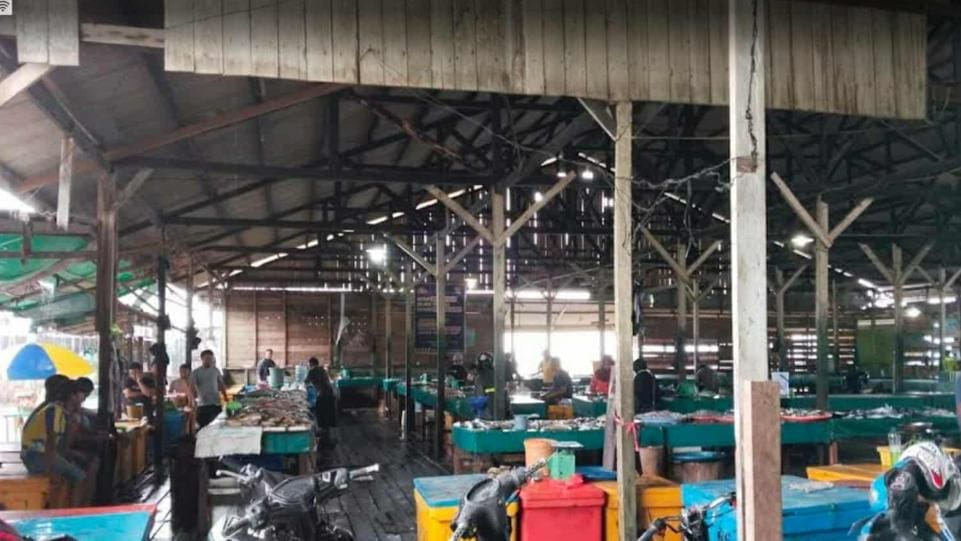 Suasana Pasar Ikan Ranai di Bunguran Timur, Natuna. (Dok. Istimewa)