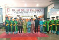 Diharapkan Berintegritas dan Tangguh, 71 Mahasiswa STAI Hubbulwathan Duri Diwisuda