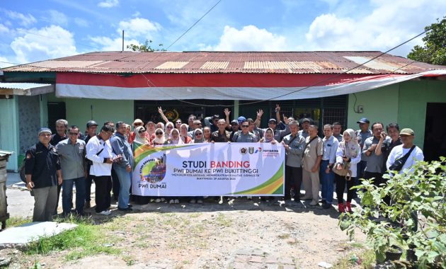 PWI Dumai Studi Banding ke PWI Bukittinggi, Pererat Silaturahmi dan Kolaborasi