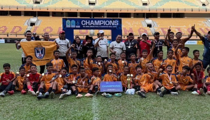 Persemai Kota Dumai Juara Soeratin Cup U-13 Zona Riau 2025 Lewat Adu Penalti Dramatis