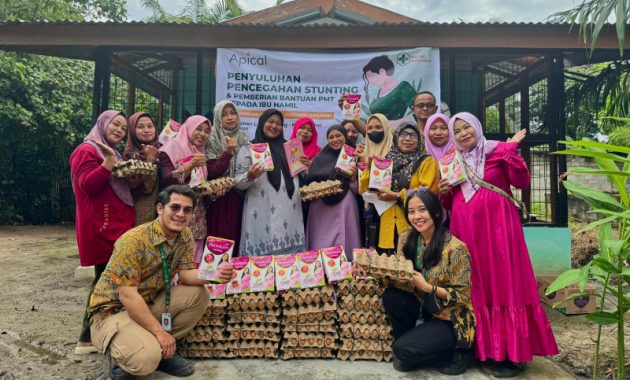 50 Ibu Hamil di Sungai Sembilan Terima Edukasi Gizi dan PMT dari Apical Group