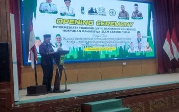 Intermediate Training & Senior Course oleh Himpunan Mahasiswa Islam (HMI) Cabang Dumai (foto: MC Dumai)