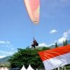 Upacara Bendera di Bukit Salena. Foto: detikcom