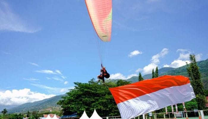 Upacara HUT RI ke-80 di Bukit Salena Palu: Perpaduan Nasionalisme dan Promosi Wisata Sulawesi Tengah