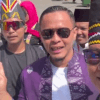 Wali Kota Pekanbaru Agung Nugroho, pada event Pacu Jalur, Teluk Kuantan, Kabupaten Kuantan Singingi, Riau, Rabu (20/8/2025).