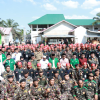 Pendidikan dan Latihan Dasar (Diklatsar) Terpadu Banser Angkatan 15 Kabupaten Siak di Pondok Pesantren An-Nur, Kecamatan Bungaraya. Foto : Siakkab