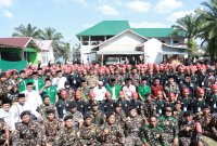 Bupati Siak Afni Zulkifli Resmikan Diklatsar Banser Angkatan 15, Cetak Kader NU Militan