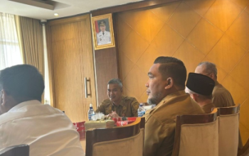 Pemprov Riau dan Pertamina Bahas Bufferzone Dumai. Foto : Mediacenterriau