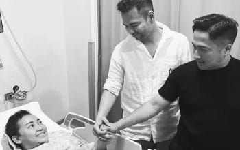 Mpok Alpa bersama Raffi Ahmad dan Irfan Hakim. [IG: @raffinagita1717] © 2025 Liputan6.com