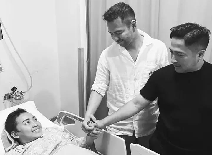 Mpok Alpa bersama Raffi Ahmad dan Irfan Hakim. [IG: @raffinagita1717] © 2025 Liputan6.com