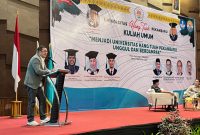 Kuliah Umum UHT Pekanbaru, Ketua PWI Riau Tekankan Peran Jurnalis sebagai Katalis Perubahan Sosial