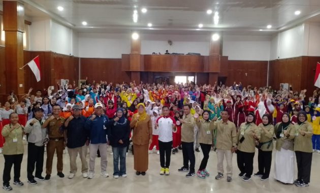 KONI Dumai Apresiasi Antusias Peserta dalam Lomba Senam Sehat Tingkat SD dan SMP
