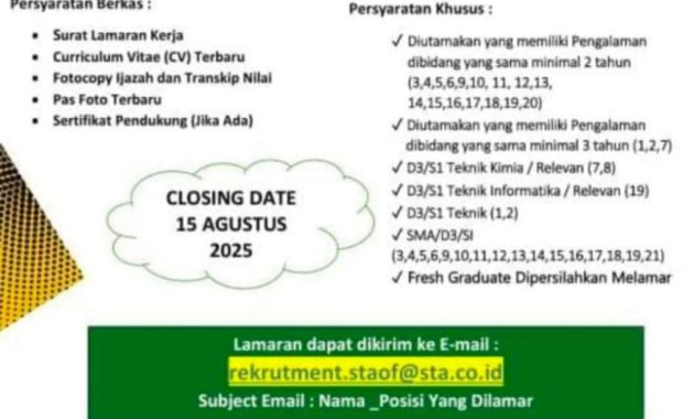 Diduga Ada Kecurangan, Rekrutmen PT STA Tuai Protes dari Pelamar dan Warga