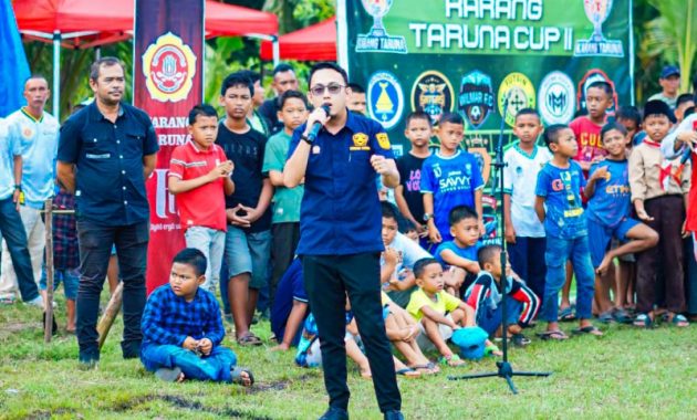 Ketua Harian Karang Taruna Hadiri Turnamen Karang Taruna Cup II