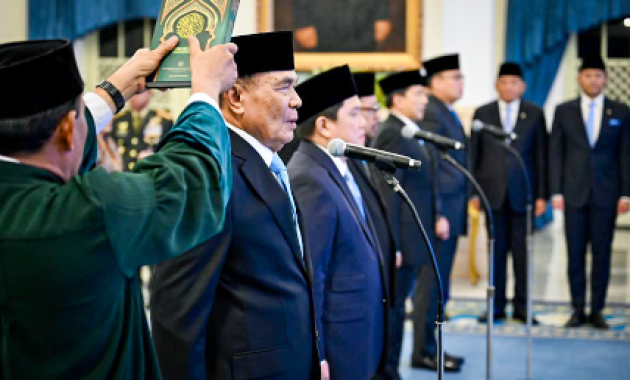 Pesan Tegas Menteri Baru Usai Dilantik Presiden Prabowo: Dari Tekad Pengabdian hingga Perkuat Komunikasi Publik