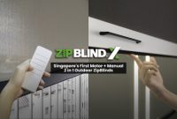 Singapore’s first hybrid outdoor blind puts control back in homeowners’ hands