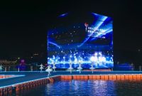 An Immersive Nighttime Spectacle Hosted by the Liangma River in Beijing