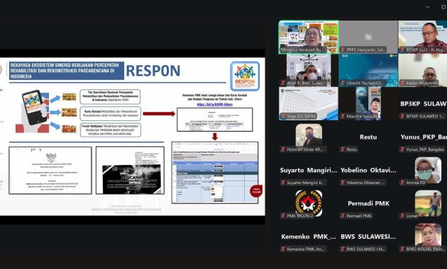 Kemenko PMK Perkuat Sinergi Lintas Sektor untuk Percepatan Rehabilitasi Pascabencana Erupsi Gunung Ruang