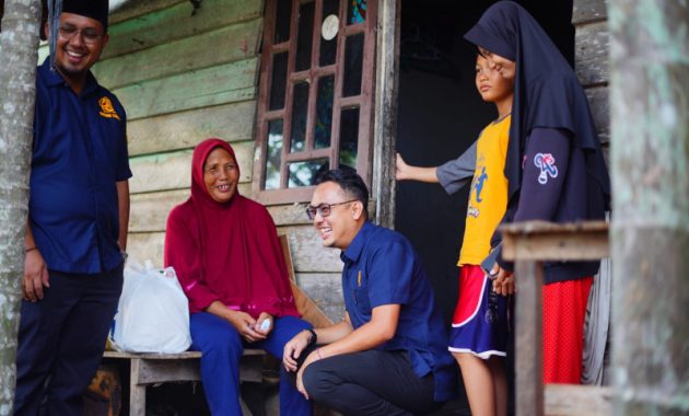 Viencent M. Yusuf Pimpin Kegiatan “Muda Berbagi” Bersama Karang Taruna Dumai di Ratu Sima