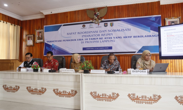 Kemenko PMK Perkuat Sinergi Pusat dan Daerah untuk Pembudayaan Olahraga di Lampung