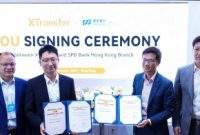 XTransfer and Shanghai Pudong Development Bank Co. Ltd., Hong Kong Branch Sign the Strategic Agreement at Hong Kong FinTech Week