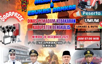 Jangan Lewatkan, Pemadam Kebakaran Bengkalis Gelar Jalan Sehat dan Edukasi Damkar 4 20613236175 img 5605