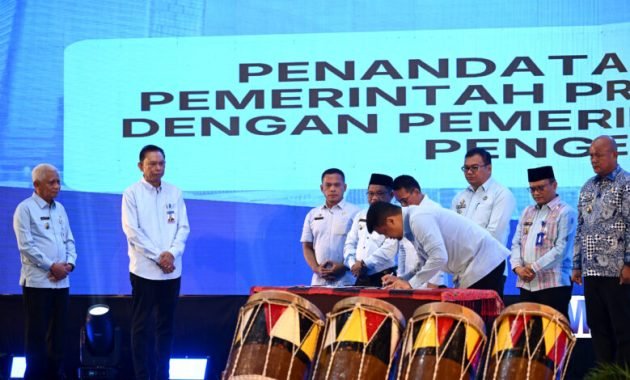 Gubernur Bobby Nasution Teken MoU Pengendalian Inflasi, Perkuat Sinergi Daerah Jaga Stabilitas Harga