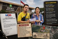 MOB Surati DPRD Dumai, Minta RDP Tukar Guling Aset SDN 001 Lubuk Gaung ke Apical