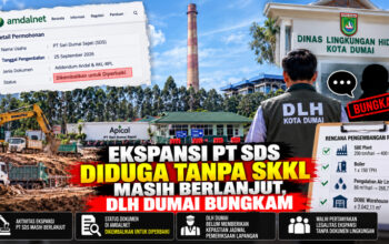 Ekspansi PT SDS Diduga Tanpa SKKL Masih Berlanjut, DLH Dumai Bungkam 5 IMG 8753