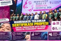 Wamenaker Tekankan Sertifikasi Profesi untuk Tingkatkan Daya Saing Industri Permanent Makeup