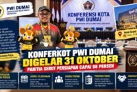 Konferkot PWI Dumai Digelar 31 Oktober, Panitia Sebut Persiapan Capai 98 Persen 9 IMG 9031